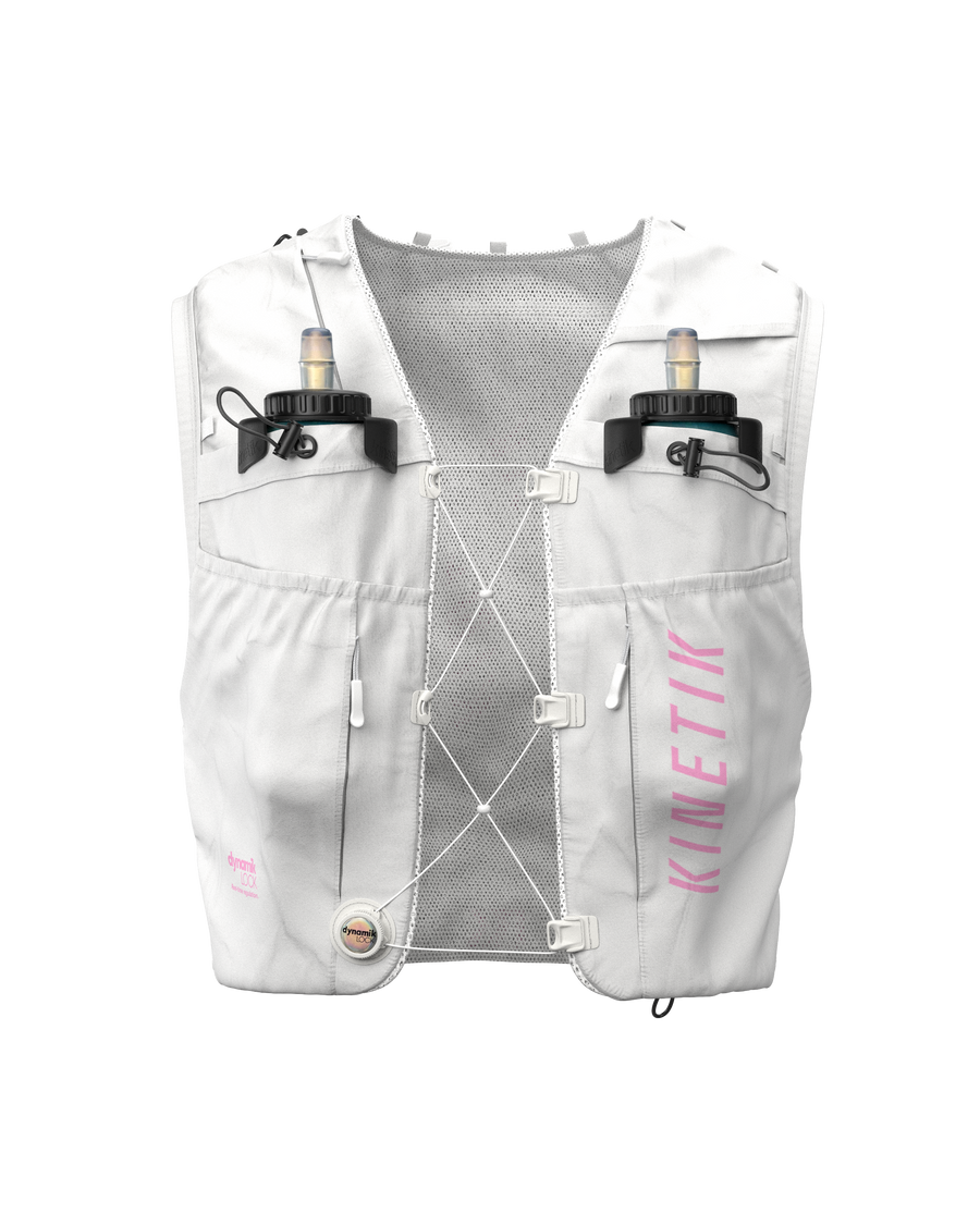SAC RK15 NEO WHITE PINK - Sacs Hydratation - sac d'hydratation trail-running homme femme - kinetik-adrenalink