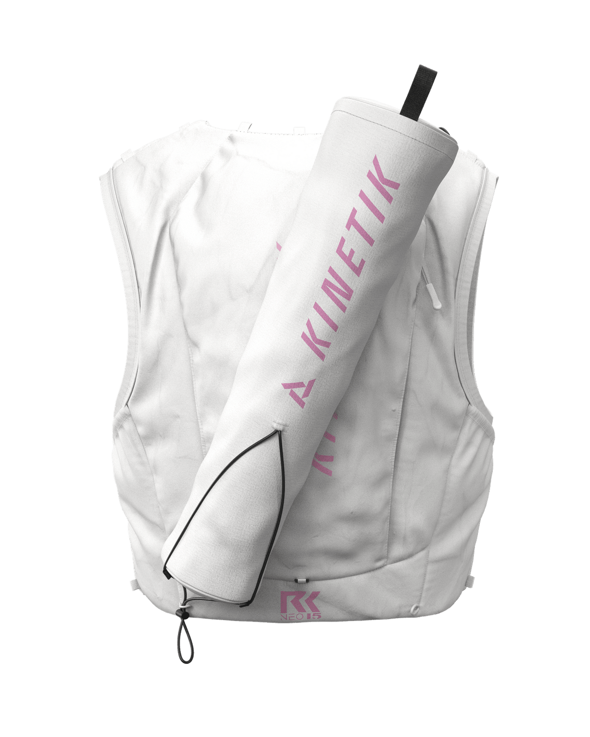 SAC RK15 NEO WHITE PINK - Sacs Hydratation - sac d'hydratation trail-running homme femme - kinetik-adrenalink