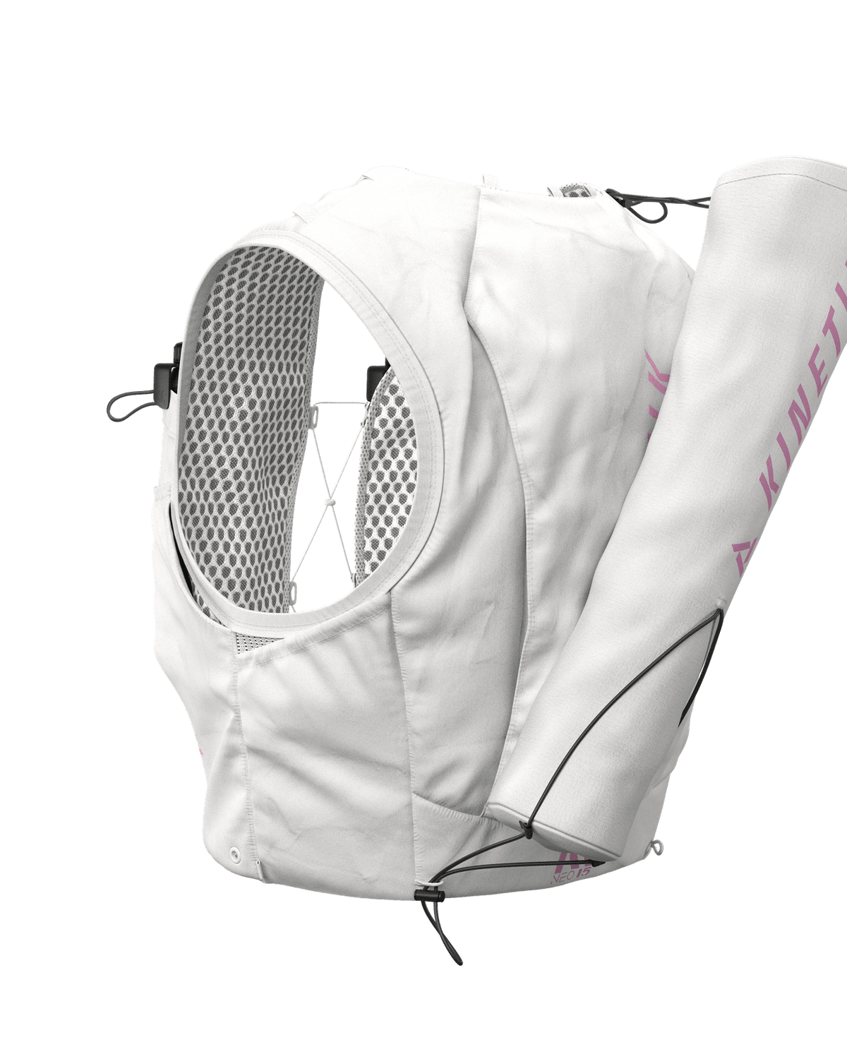 SAC RK15 NEO WHITE PINK - Sacs Hydratation - sac d'hydratation trail-running homme femme - kinetik-adrenalink