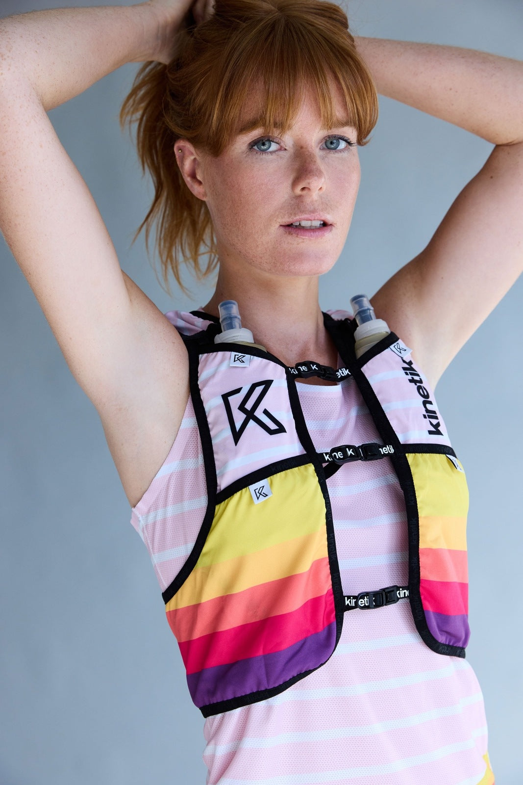 SAC RK3 OCEANIK SEA PINK - Sacs Hydratation - sac d'hydratation trail-running homme femme - kinetik-adrenalink