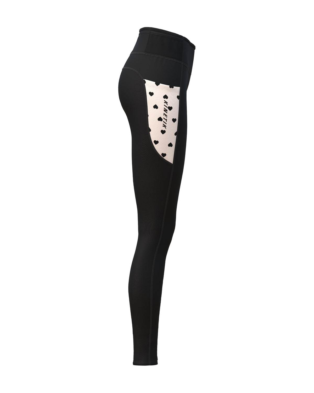 LEGGING ULTRA HEARTRUNNEUSE - - Legging multipoches trail-running femme - kinetik-adrenalink