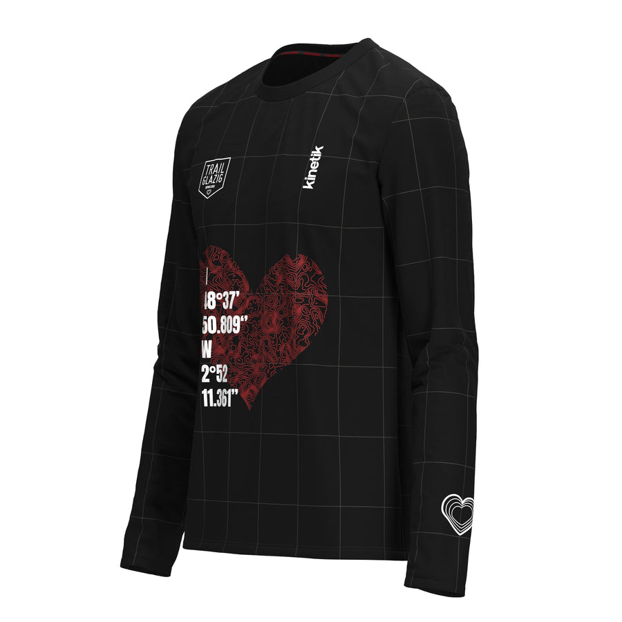 FALKON LS MEN TRAIL DE GLAZIG-Maillot manches longues homme trail-running-kinetik-adrenalink