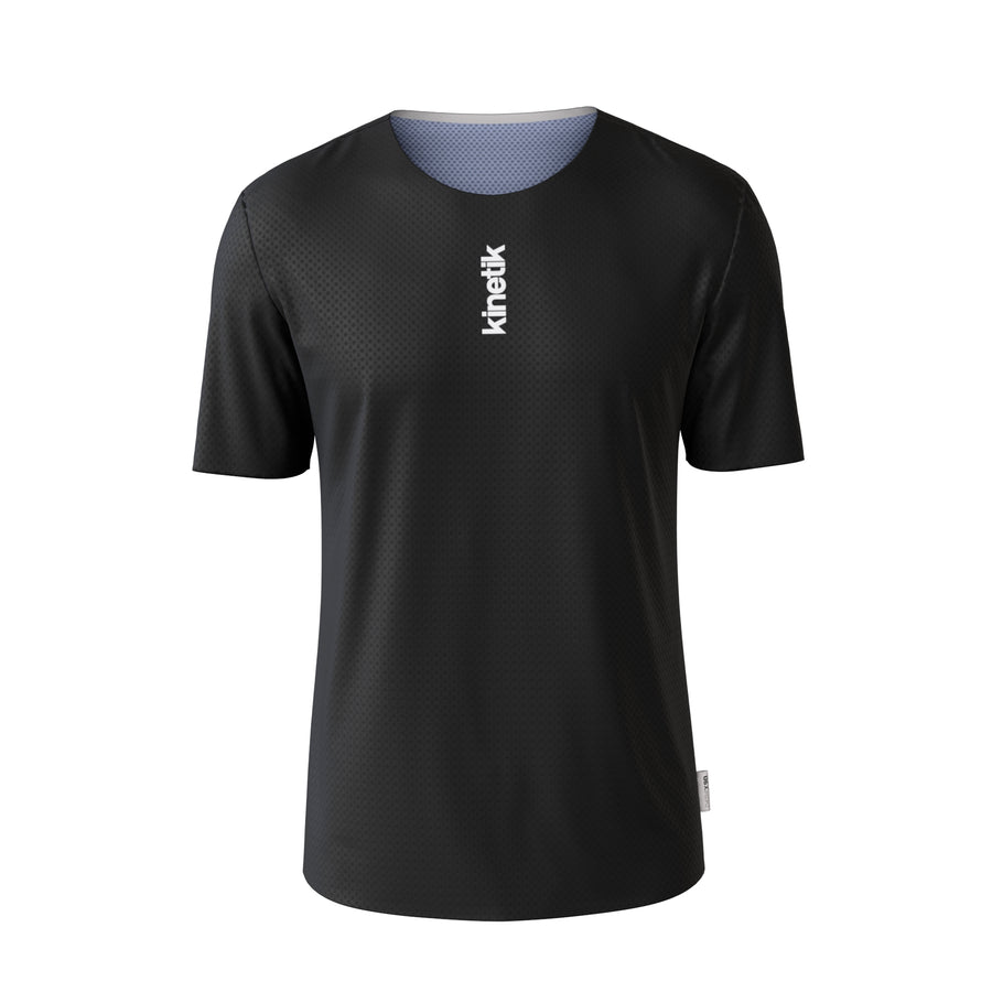 MAVRIK AR.90 BLACK BEAUTY MEN-maillot manches courtes trail-running homme-kinetik-adrenalink