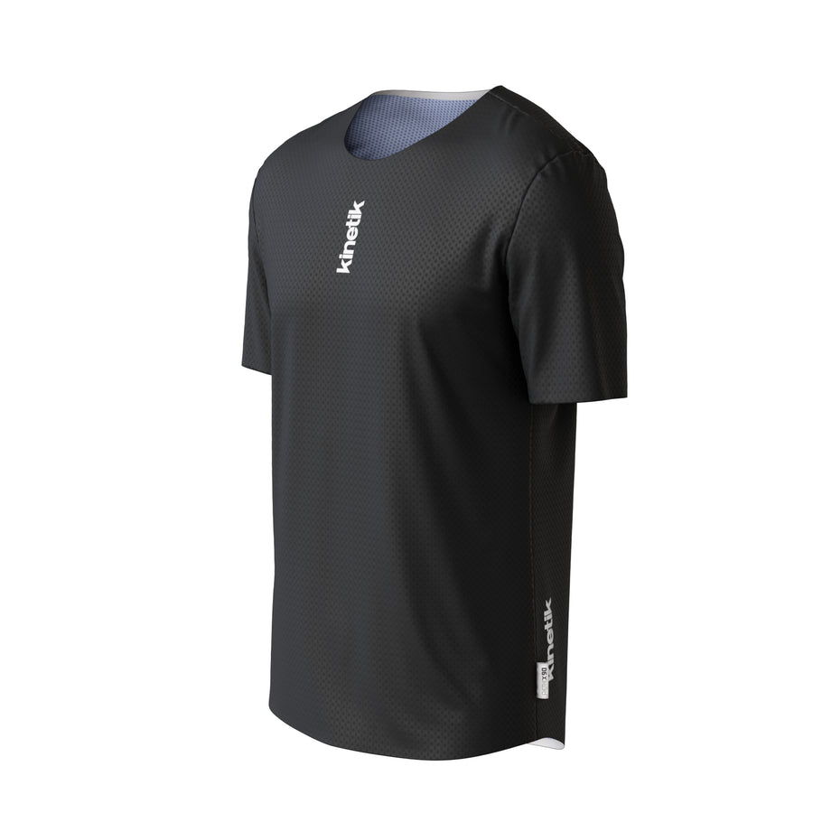 MAVRIK AR.90 BLACK BEAUTY MEN-maillot manches courtes trail-running homme-kinetik-adrenalink