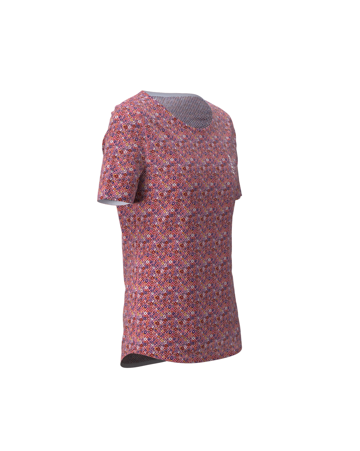 MAVRIK AR.90 FLORAL CHERRY - Tee-shirts - maillot manches courtes trail-running femme - kinetik-adrenalink