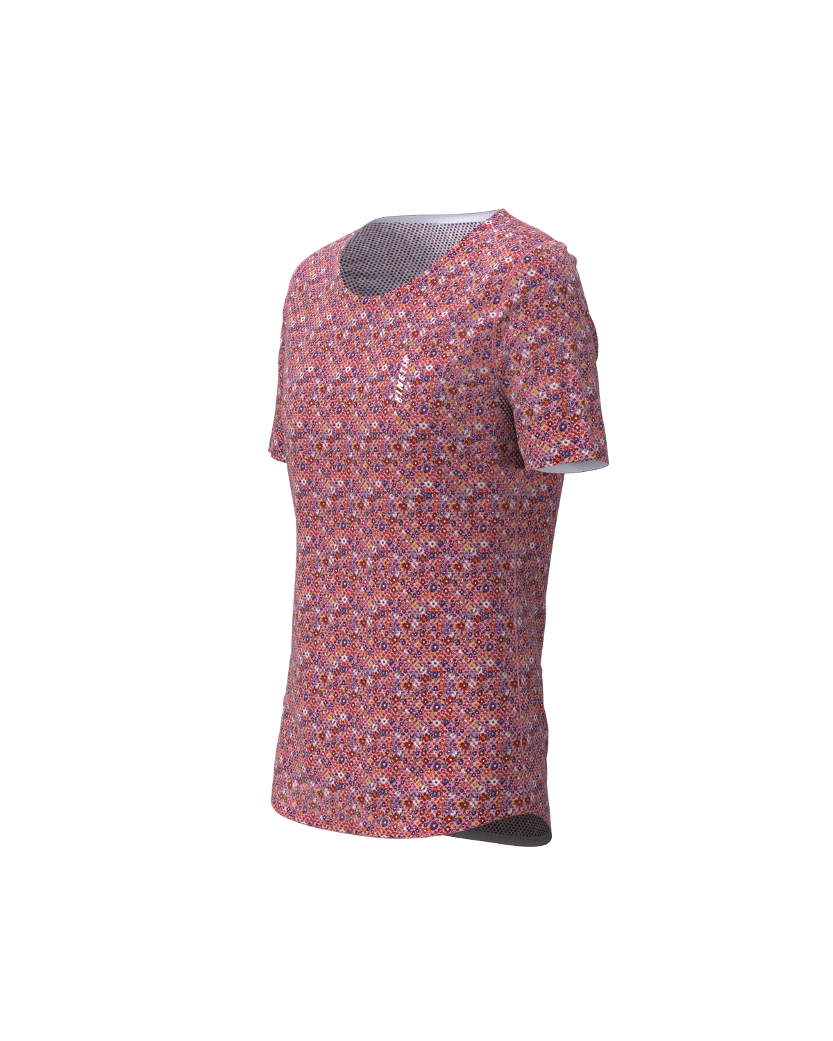 MAVRIK AR.90 FLORAL CHERRY - Tee-shirts - maillot manches courtes trail-running femme - kinetik-adrenalink