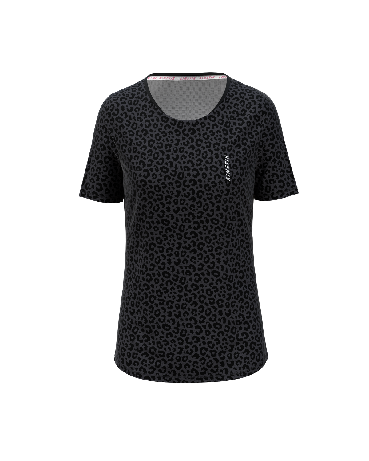 maillot-trail-running-femme-mavrik-ar90-leopard-black-coffee
