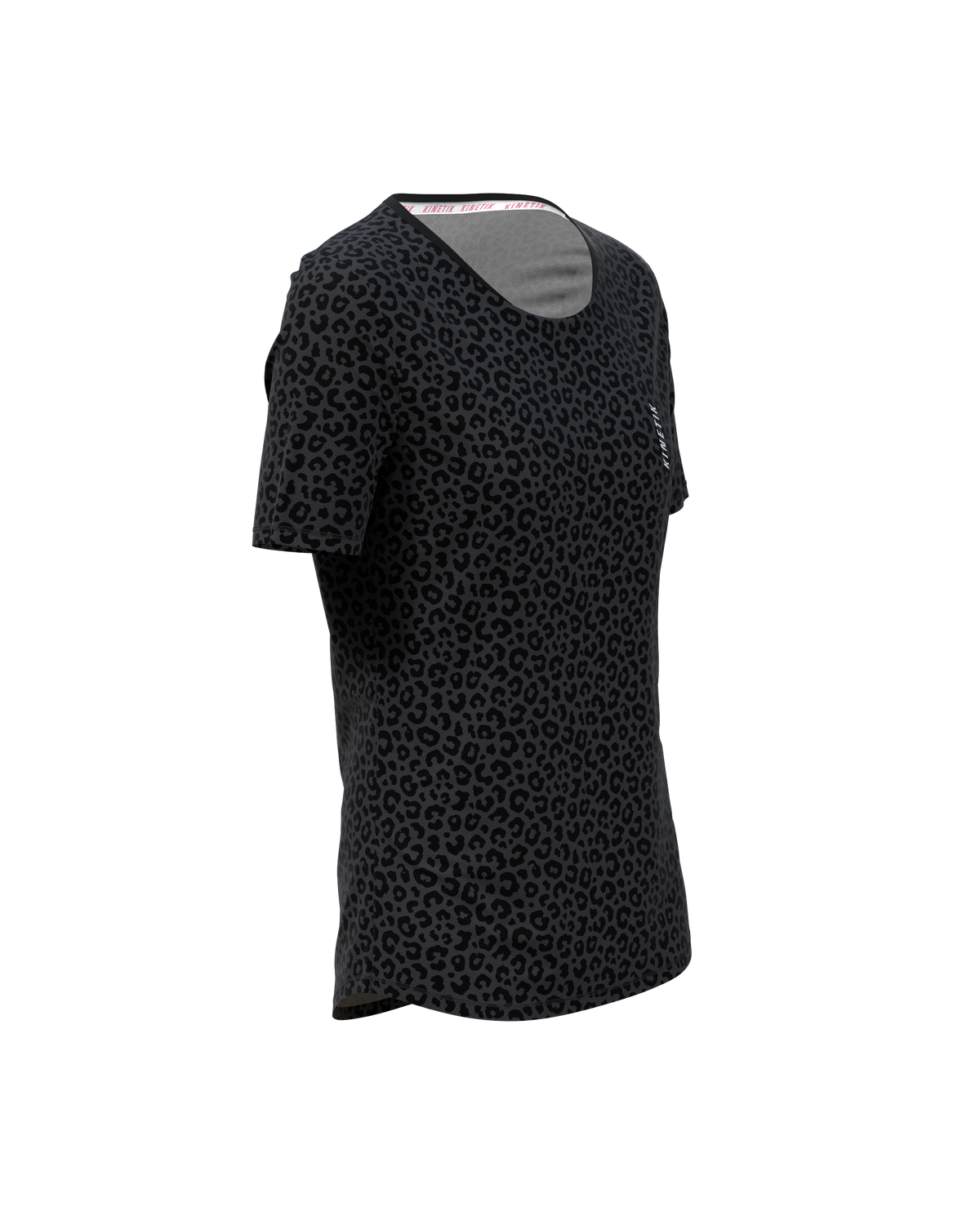 maillot-trail-running-femme-mavrik-ar90-leopard-black-coffee