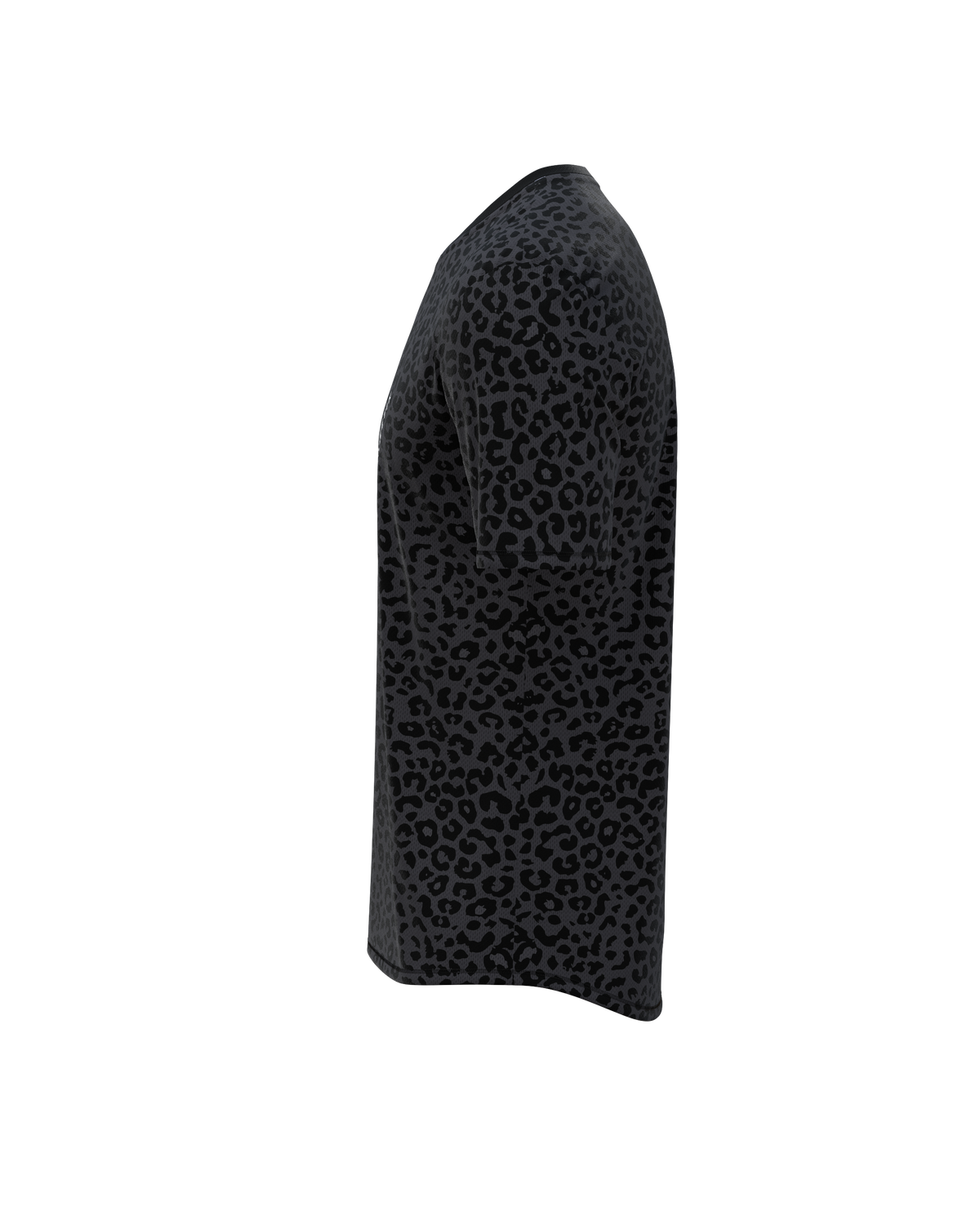 MAVRIK MEN LEOPARD BLACK COFFEE-maillot manches courtes trail-running homme-kinetik-adrenalink