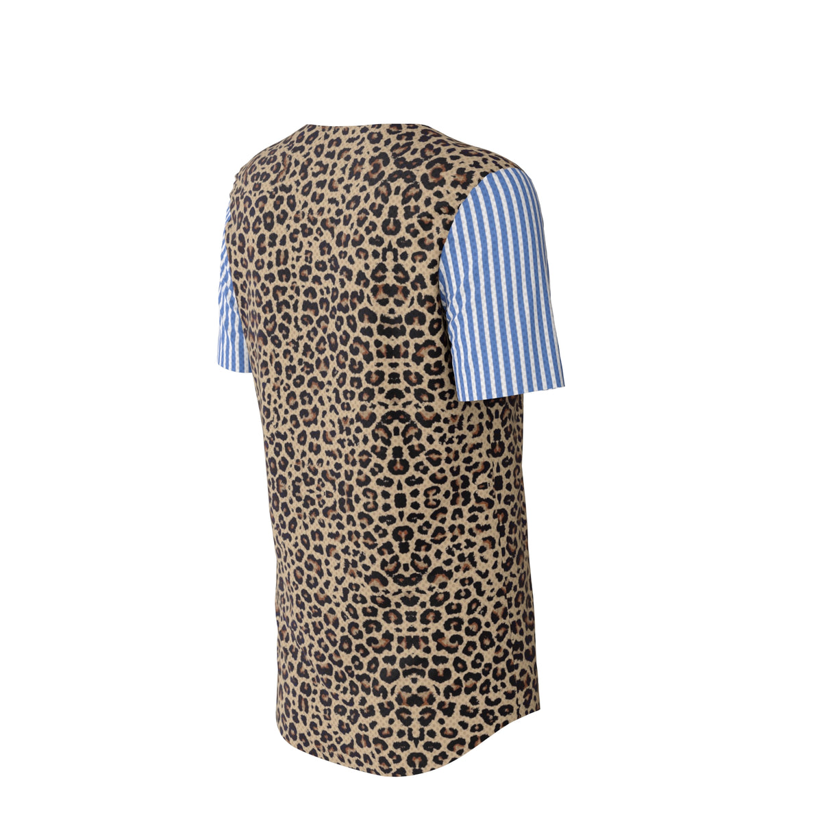 MAVRIK AR.90 LEOPARD X MARINIERE - - maillot manches courtes trail-running femme - kinetik-adrenalink