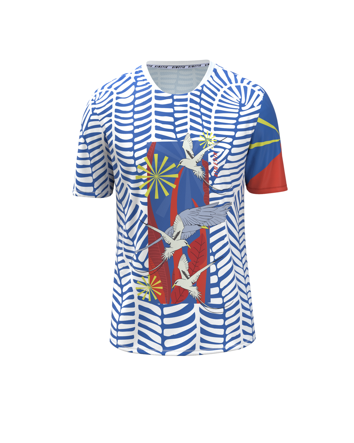 FALKON MEN PHAETHON BLUE - Maillots trail-running - 3 - kinetik-adrenalink