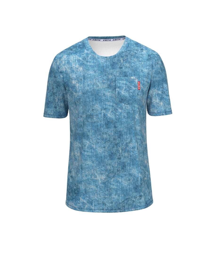 MAVRIK DENIM-Tee-shirts-maillot manches courtes trail-running homme-kinetik-adrenalink