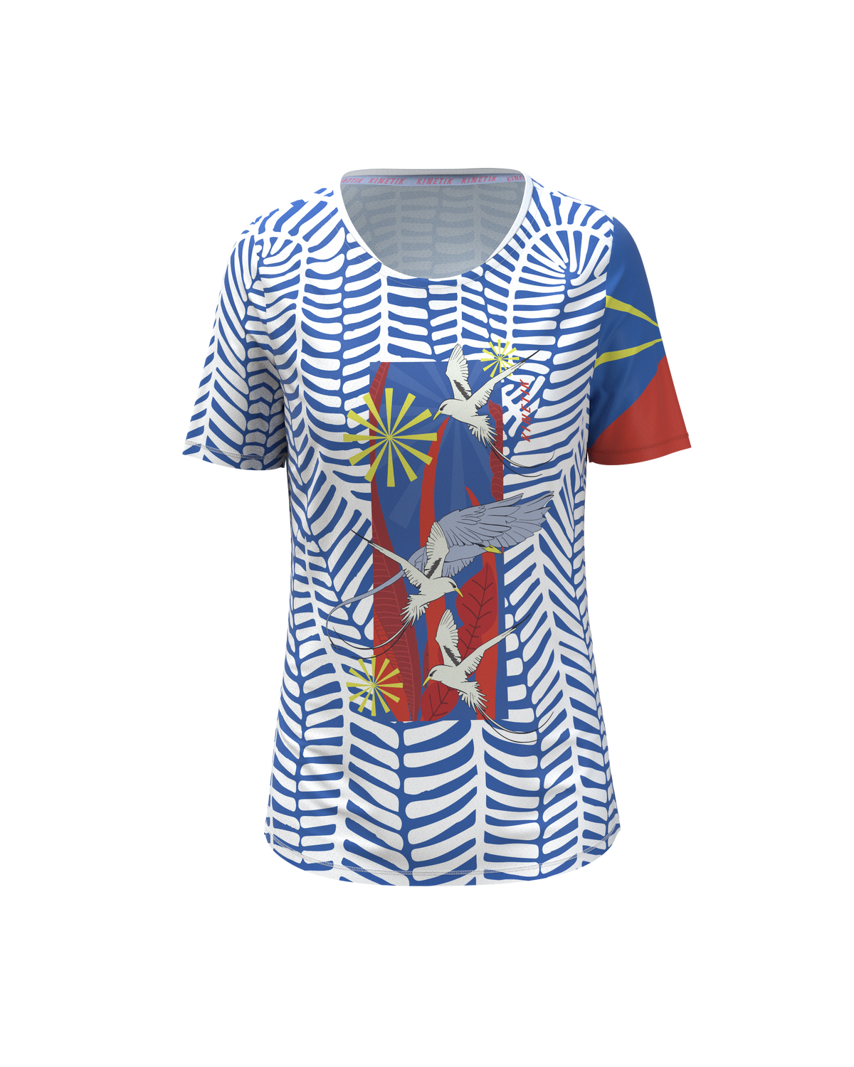 FALKON WOMEN PHAETHON BLUE - Maillots trail-running - 3 - kinetik-adrenalink