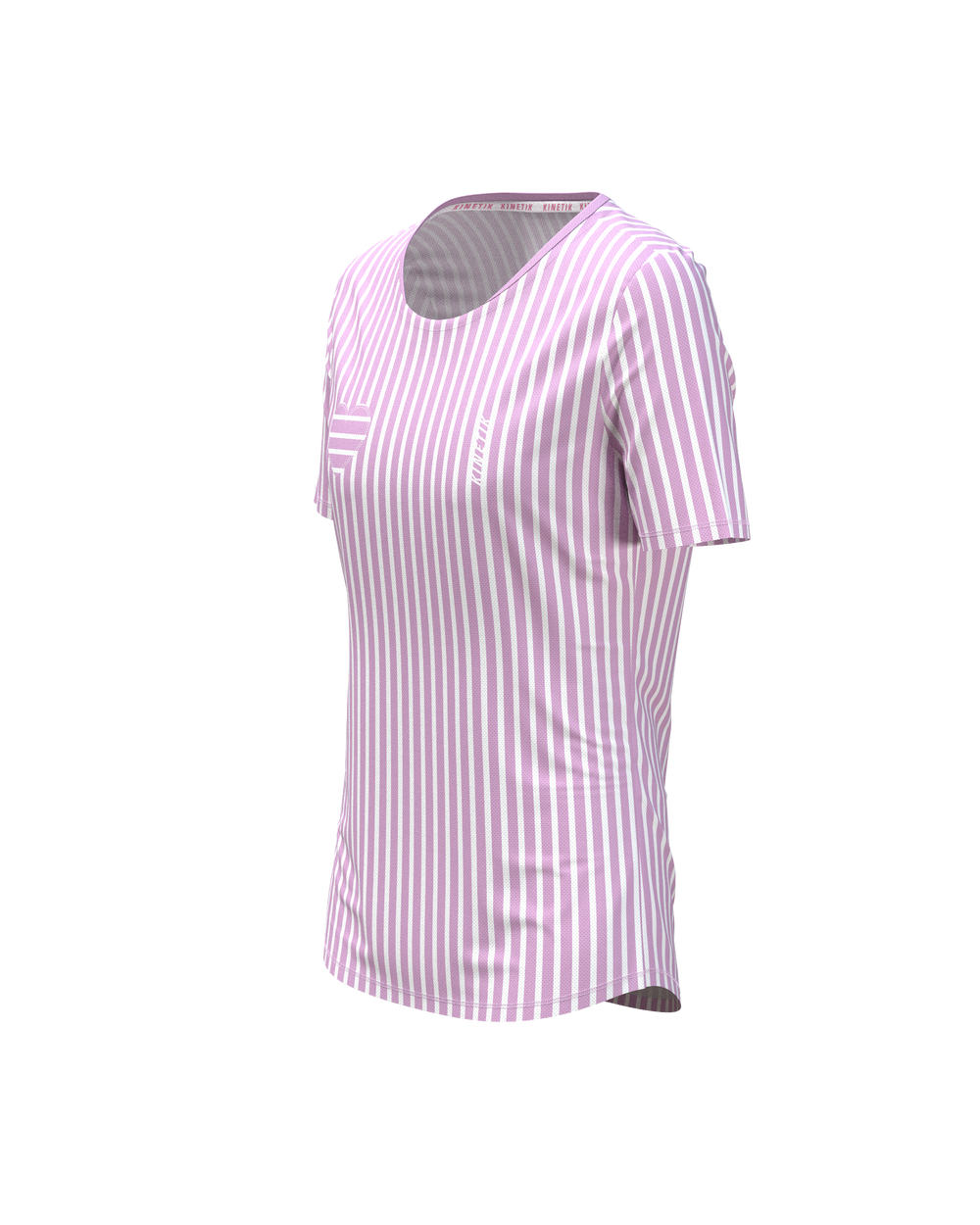 MAVRIK WOMEN ROMANTIC STRIPES - Tee-shirts - maillot manches courtes trail-running femme - kinetik-adrenalink