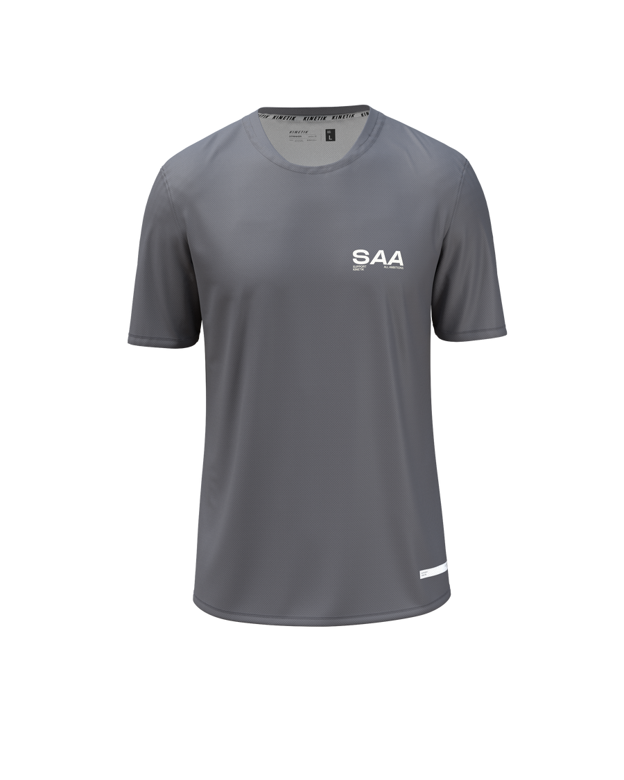 MAVRIK MEN SAA GREY-Tee-shirts-maillot manches courtes trail-running homme-kinetik-adrenalink