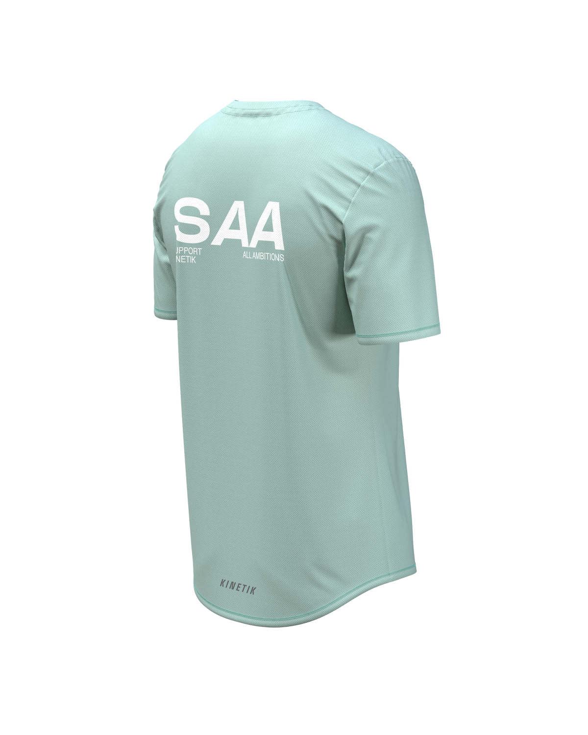 MAVRIK MEN SAA MINT-Tee-shirts-maillot manches courtes trail-running homme-kinetik-adrenalink