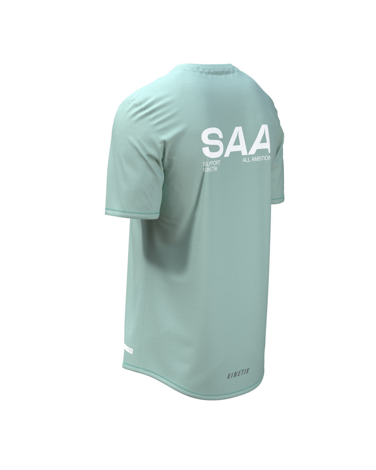 MAVRIK MEN SAA MINT-Tee-shirts-maillot manches courtes trail-running homme-kinetik-adrenalink