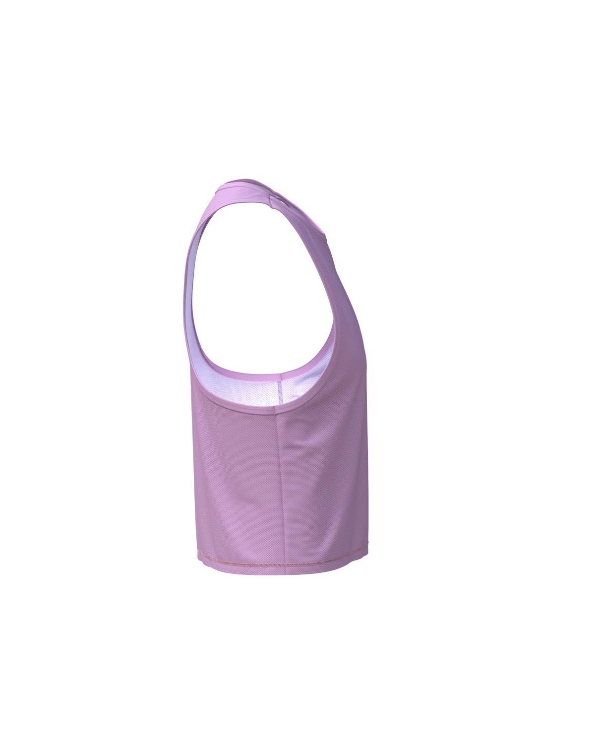 MAVRIK CROP TOP PINK GLO - Tee-shirts - maillot sans manches crop top trail-running femme - kinetik-adrenalink