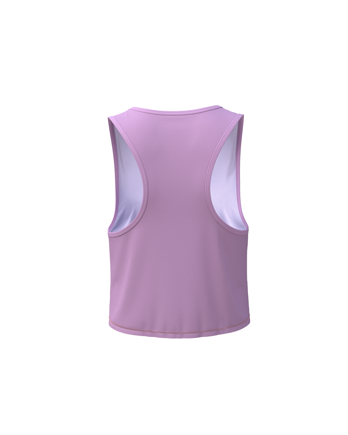 MAVRIK CROP TOP PINK GLO - Tee-shirts - maillot sans manches crop top trail-running femme - kinetik-adrenalink