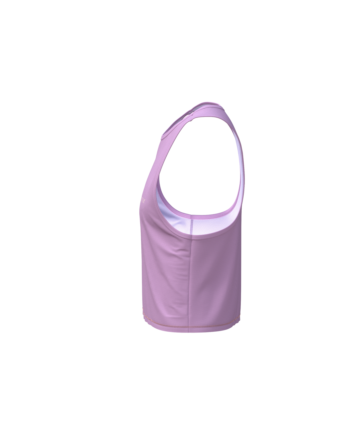 MAVRIK CROP TOP PINK GLO - Tee-shirts - maillot sans manches crop top trail-running femme - kinetik-adrenalink