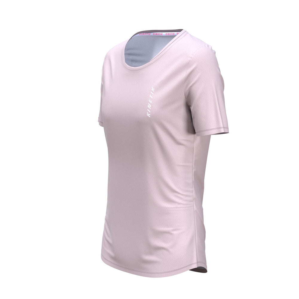 MAVRIK WOMEN NUDE - Tee-shirts - maillot manches courtes trail-running femme - kinetik-adrenalink