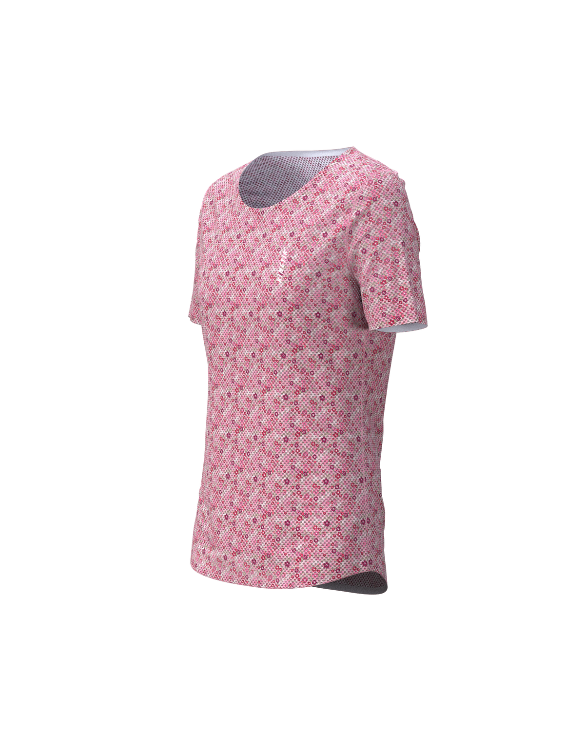 MAVRIK AR.90 FLORAL MELLOW ROSE - Tee-shirts - maillot manches courtes trail-running femme - kinetik-adrenalink