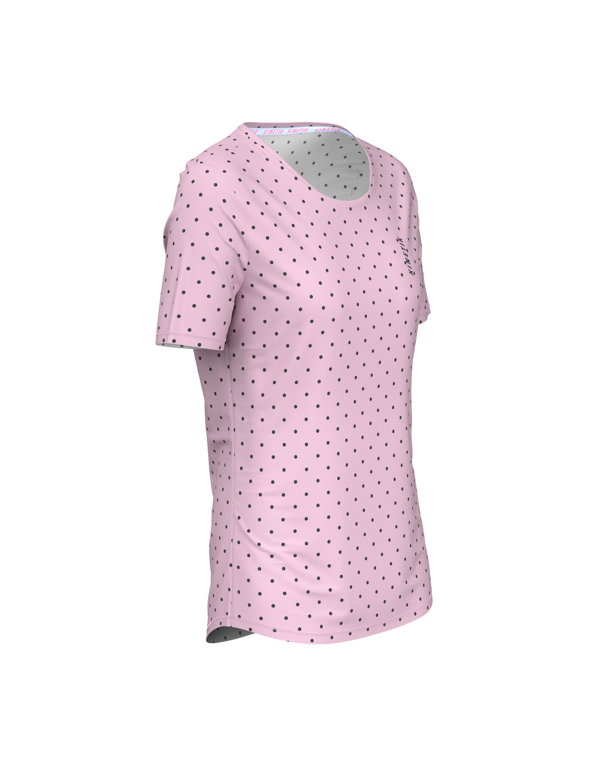 MAVRIK WOMEN DOTY BLUSH - Tee-shirts - maillot manches courtes trail-running femme - kinetik-adrenalink