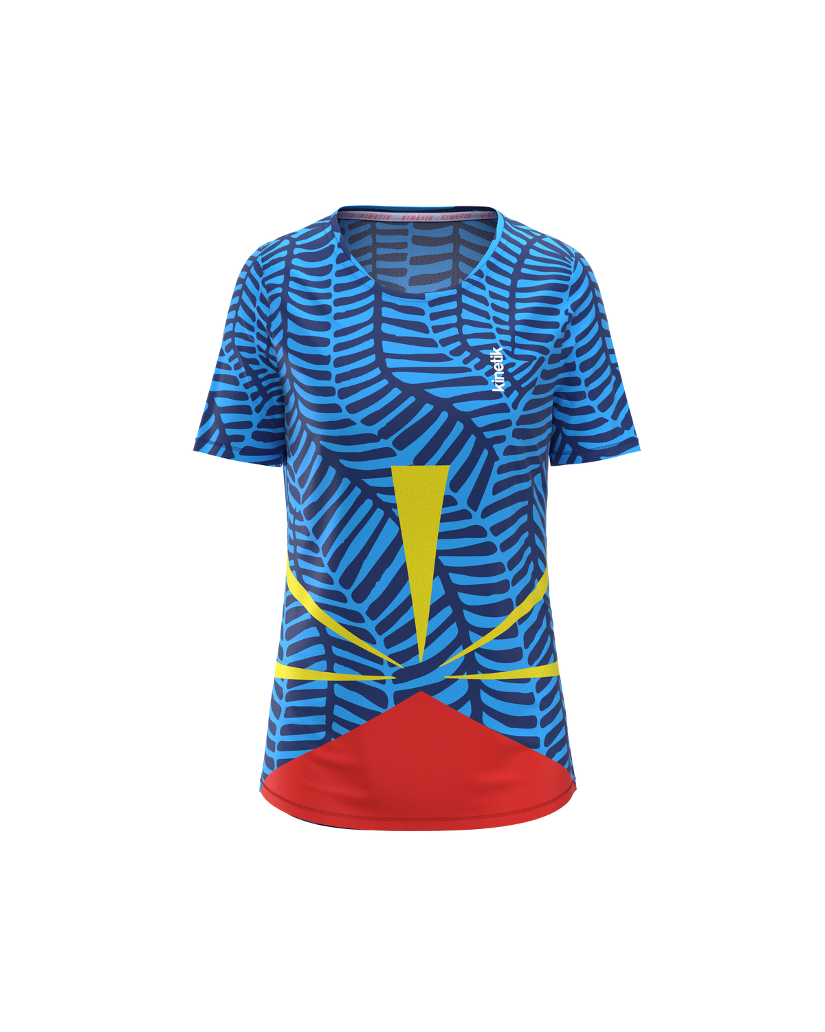 MAVRIK FEMME ILE REUNION FLAG - Tee-shirts - maillot manches courtes trail-running femme - kinetik-adrenalink