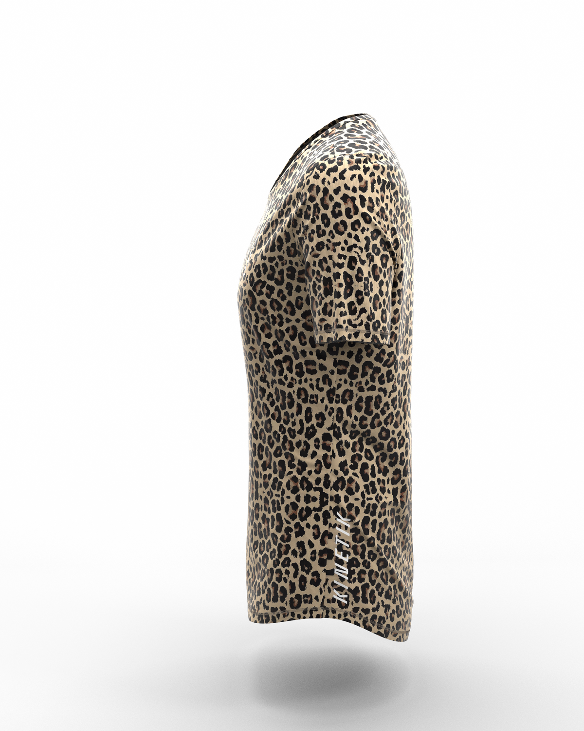 MAVRIK FULL LEOPARD - - maillot manches courtes trail-running femme - kinetik-adrenalink