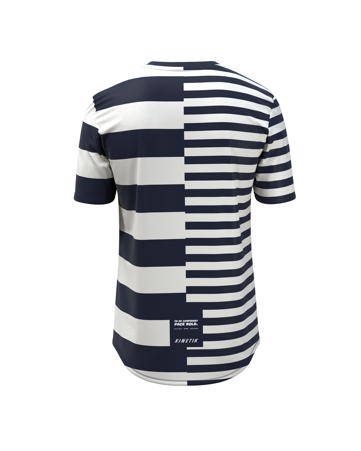 MAVRIK MEN PACE BOLD NAVY WHITE-maillot manches courtes trail-running homme-kinetik-adrenalink