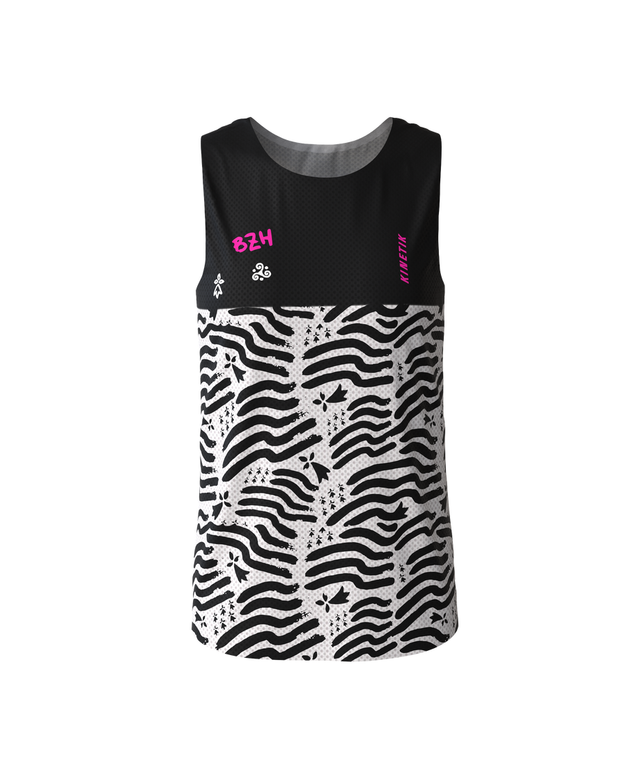 MAVRIK SL BZH WOMEN - - débardeur / maillot sans manches trail-running femme - kinetik-adrenalink