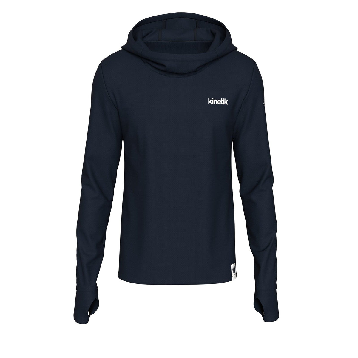 MERINOWOOL MEN BASLAYER HOODY-Maillot manches longues homme trail-running-kinetik-adrenalink