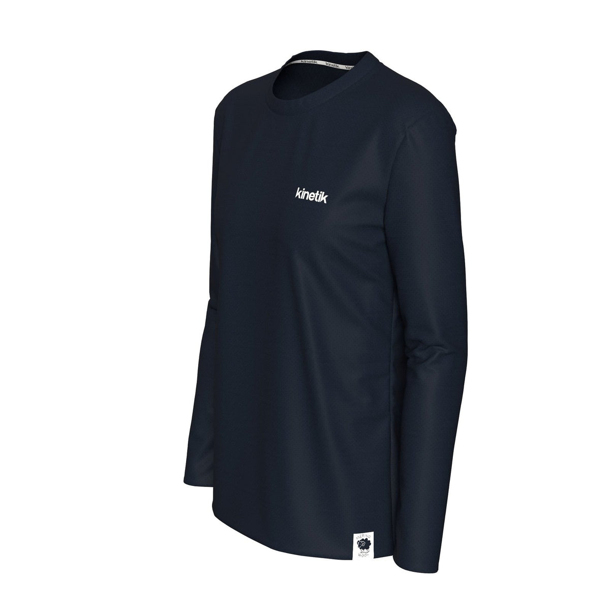 MERINOWOOL WOMEN BASLAYER 100% LAINE MÉRINOS - - Maillot manches longues femme trail-running - kinetik-adrenalink
