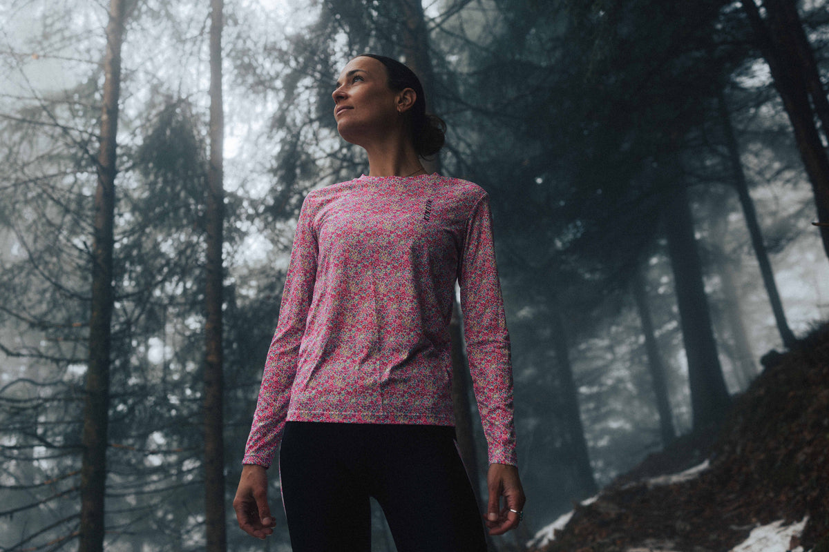 FALKON LS BLOOM - Maillots trail-running - 2 - kinetik-adrenalink
