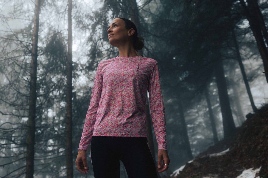 FALKON LS BLOOM - Maillots trail-running - 2 - kinetik-adrenalink
