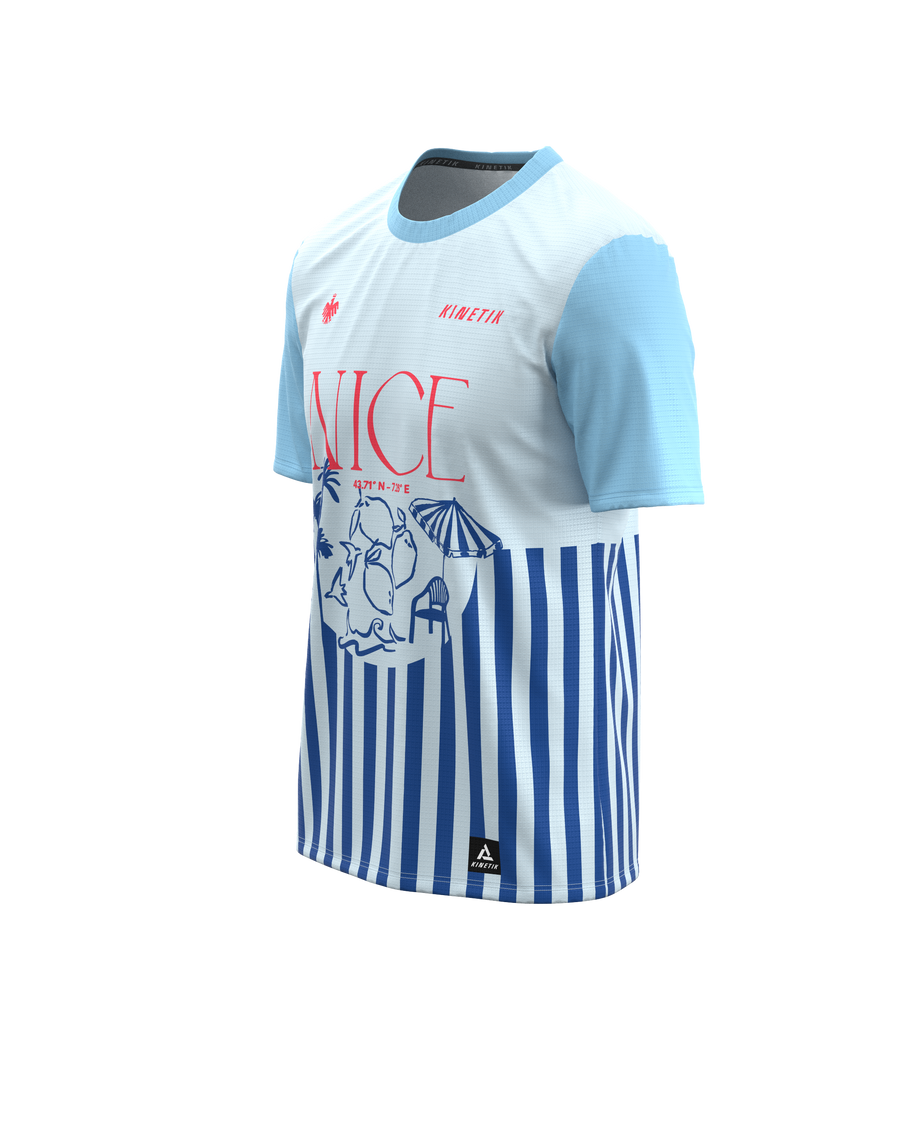 Maillots trail-running FALKON MEN NICE STRIPS - 1 - kinetik