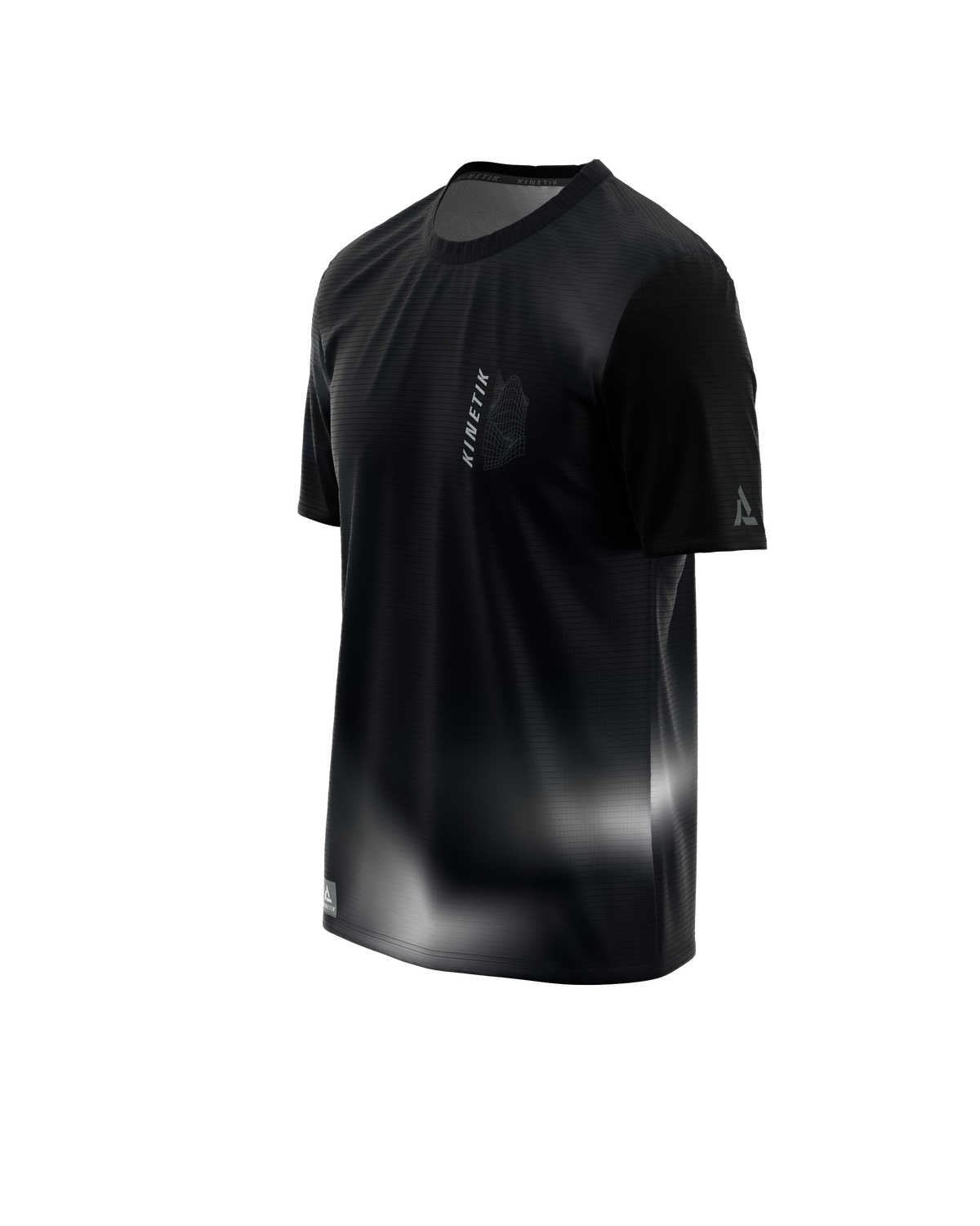FALKON MEN THE TRAIL MOUVEMENT BLACK - Maillots trail-running - 1 - kinetik-adrenalink