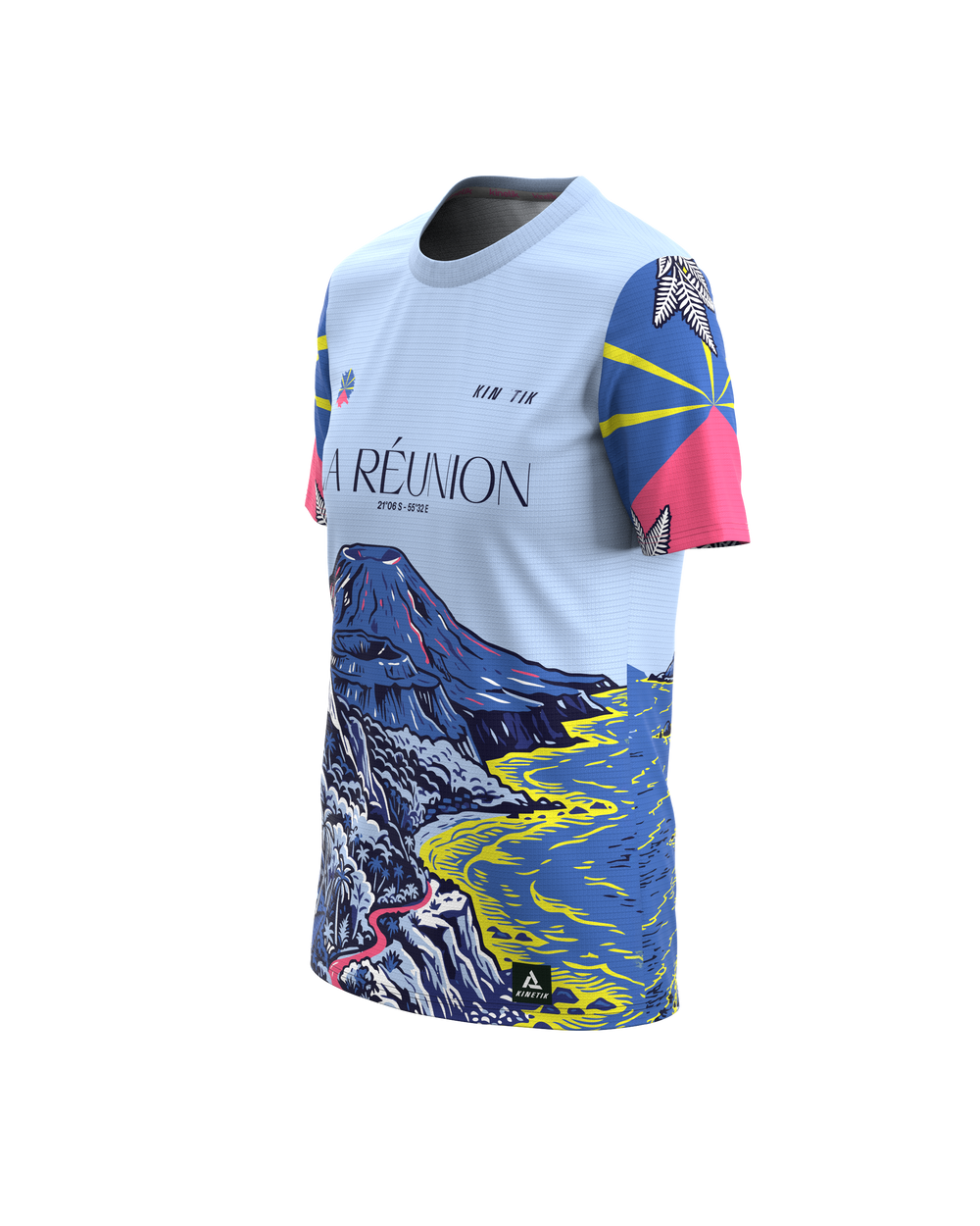 Maillots trail-running FALKON WOMEN LA REUNION PITON DE LA FOURNAISE - 1 - kinetik