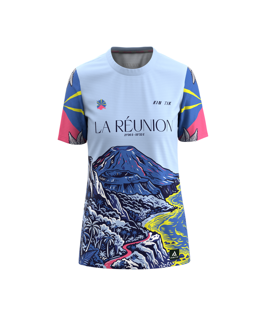 Maillots trail-running FALKON WOMEN LA REUNION PITON DE LA FOURNAISE - 3 - kinetik