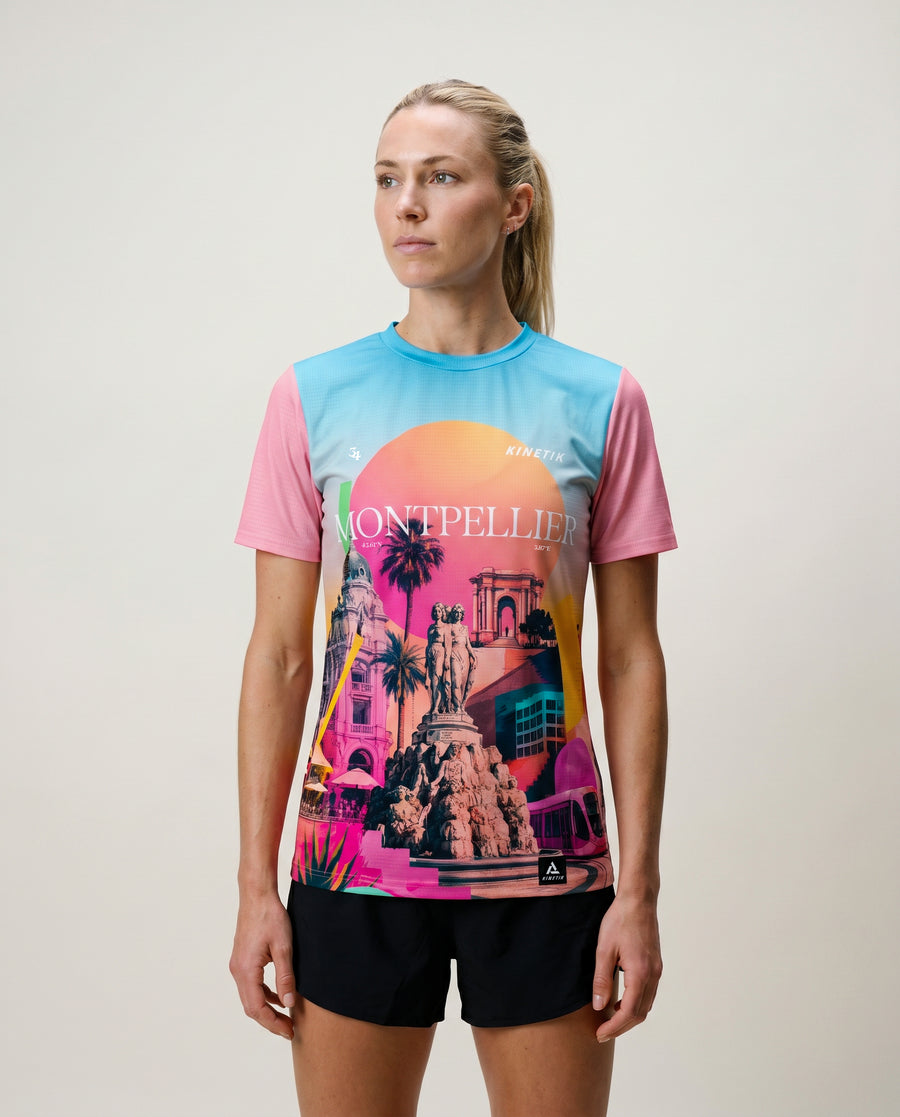 Maillots trail-running FALKON WOMEN MONTPELLIER - 2 - kinetik