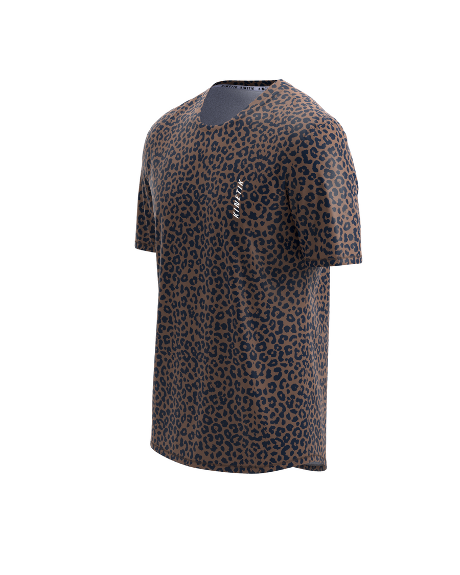 MAVRIK MEN LEOPARD TIRAMISU - Maillots trail-running - 1 - kinetik-adrenalink