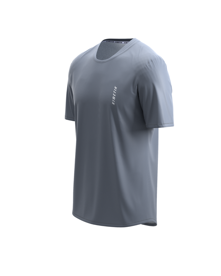 MAVRIK MEN ODYSSEY GRAY - Maillots trail-running - 1 - kinetik-adrenalink