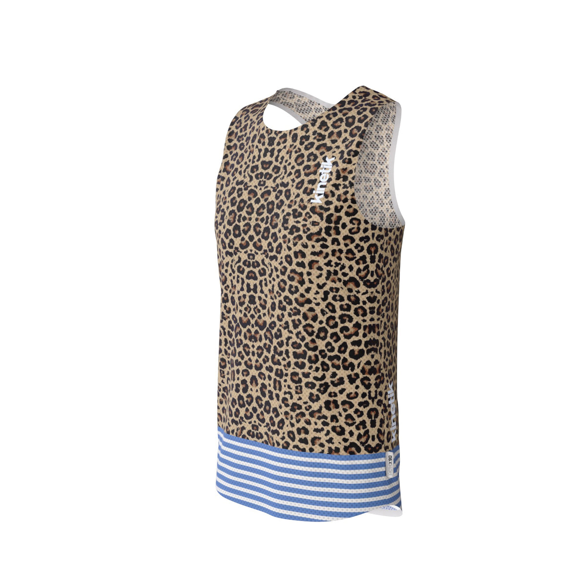 Maillots trail-running MAVRIK SL AR.90 WOMEN LEOPARD X MARINIERE - 1 - kinetik