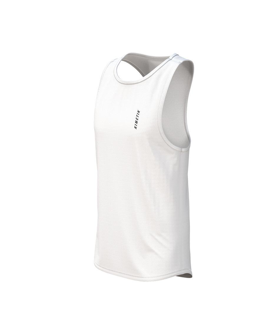 MAVRIK SL WOMEN BRIGHT WHITE - Maillots trail-running - 1 - kinetik-adrenalink