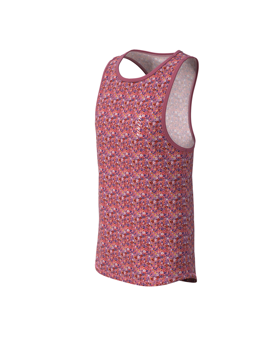 MAVRIK SL WOMEN FLORAL CHERRY - Maillots trail-running - 1 - kinetik-adrenalink