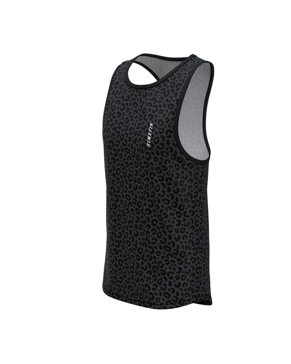 MAVRIK SL WOMEN LEOPARD BLACK COFFEE - Maillots trail-running - 1 - kinetik-adrenalink