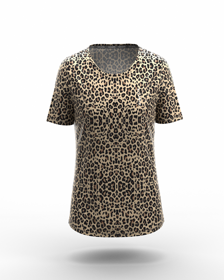 MAVRIK WOMEN FULL LEOPARD - Maillots trail-running - 3 - kinetik-adrenalink