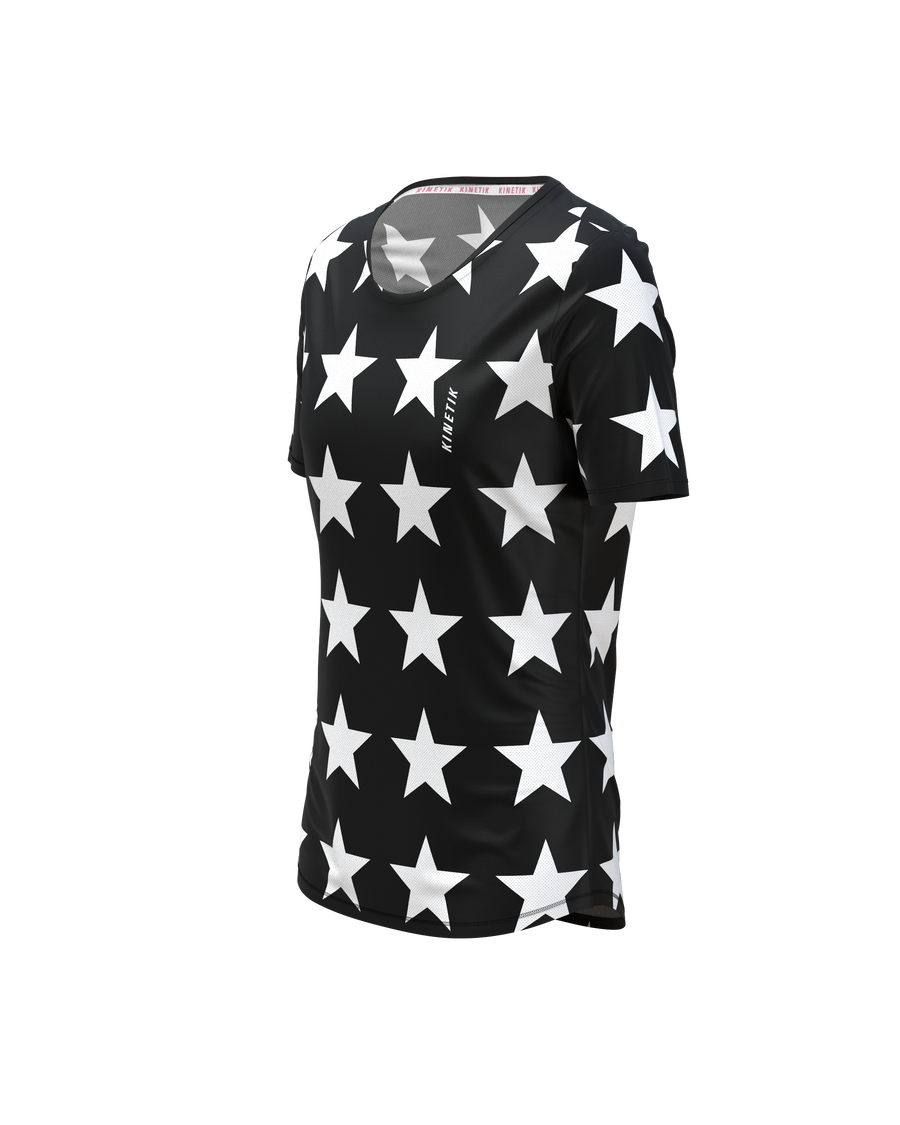 MAVRIK WOMEN STELLAR BLACK - Maillots trail-running - 1 - kinetik-adrenalink
