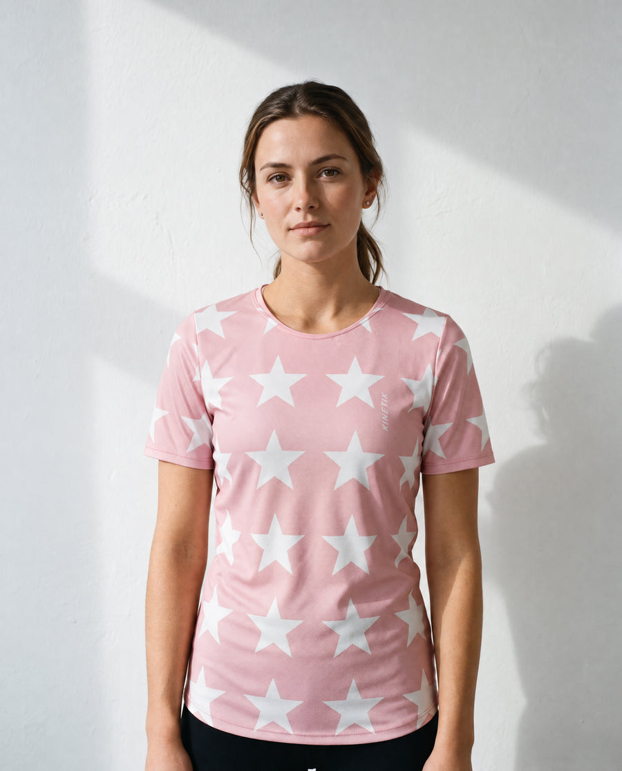 MAVRIK WOMEN STELLAR PINK - Maillots trail-running - 2 - kinetik-adrenalink