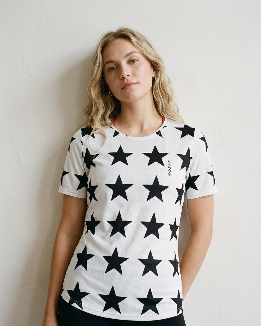 MAVRIK WOMEN STELLAR WHITE - Maillots trail-running - 2 - kinetik-adrenalink